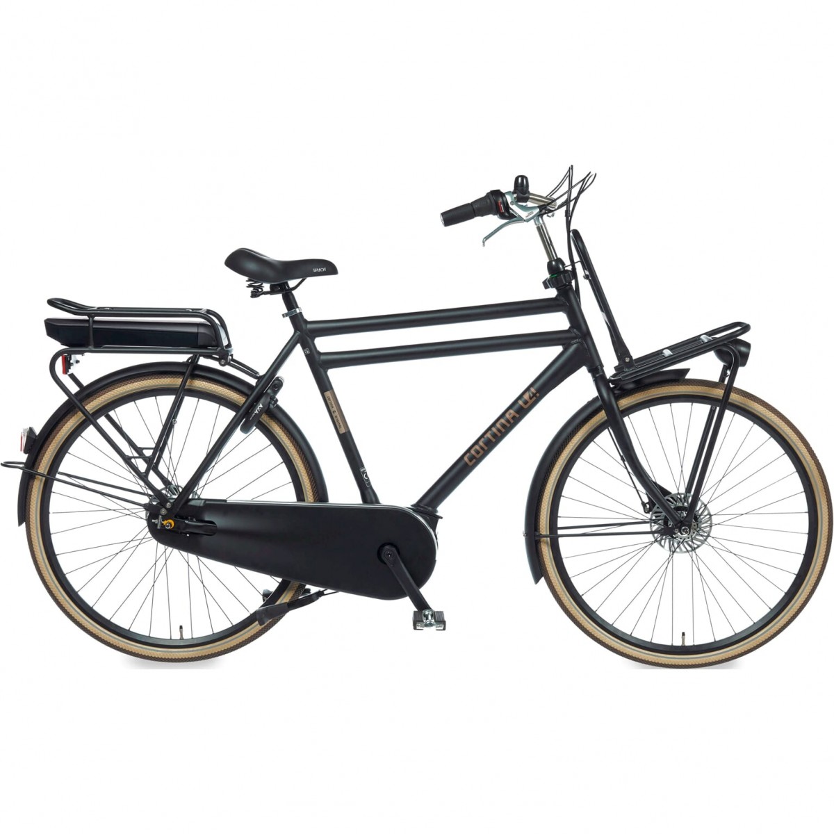 CORTINA E-U4 Transport Heren Jet Black Matt 61cm 2021