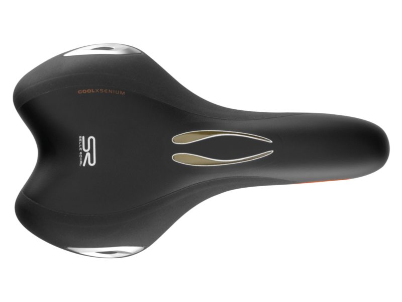 Selle Royal zadel Look In Athletic 5234 uni zwart