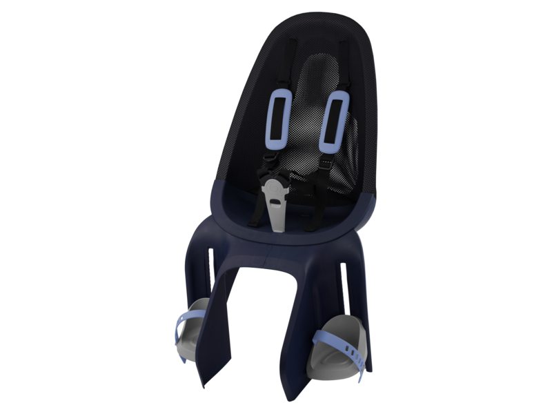 Qibbel achterzitje Air drager bev. denim blue