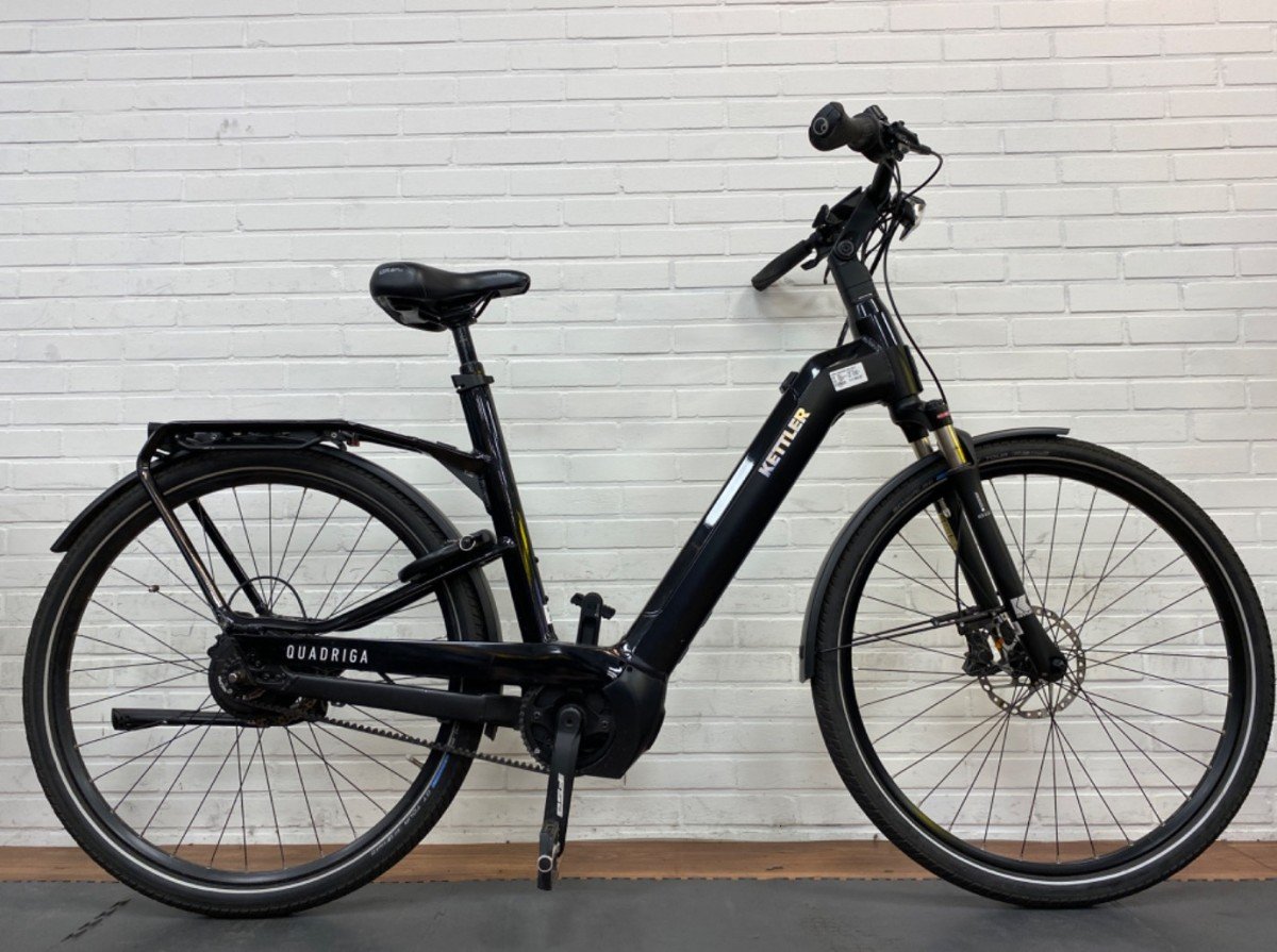 Kettler QUADRIGA PRO BELT verhuur/leen 15 Dames Black Shiny / Black Matt 55cm 2022