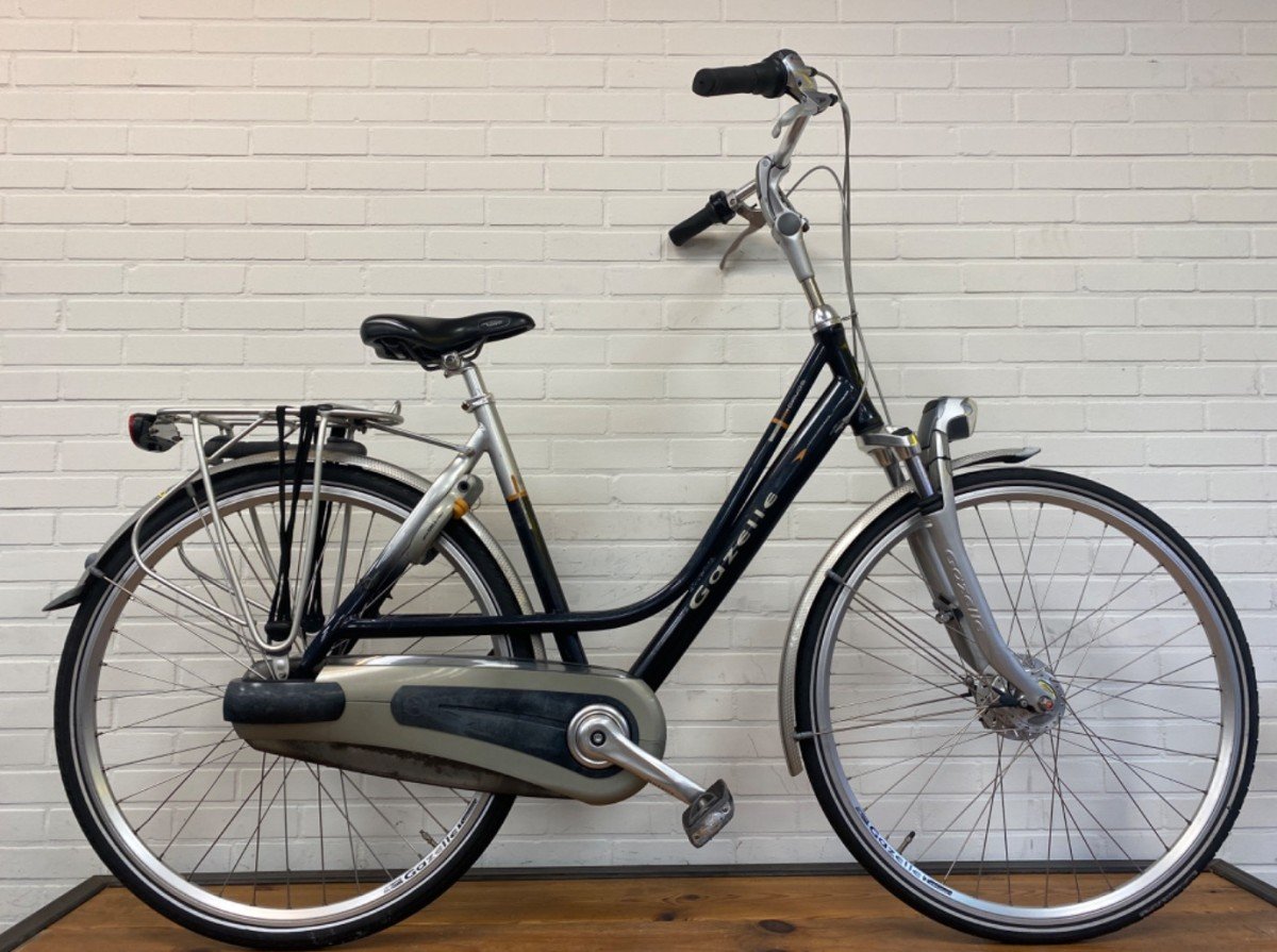Gazelle Davos Dames Blauw 53cm 2014