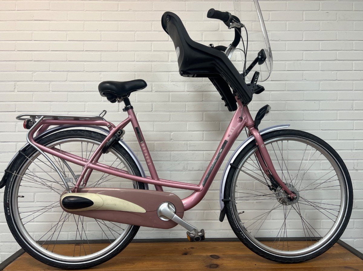Batavus Mambo de luxe Dames roze 57cm 2015