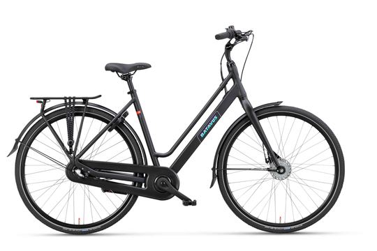 BATAVUS FONK 3 Dames Zwart Mat 61cm 2025