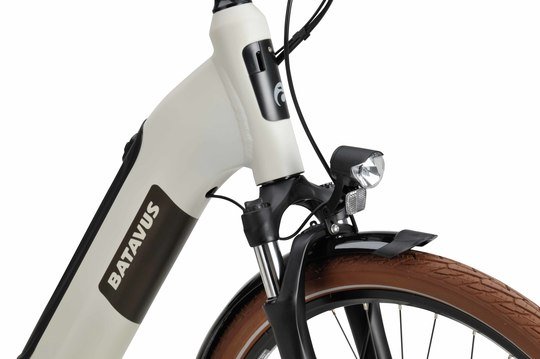 BATAVUS Altura E-Go Power Lageinstap Lichtgrijs Mat 51cm 2025