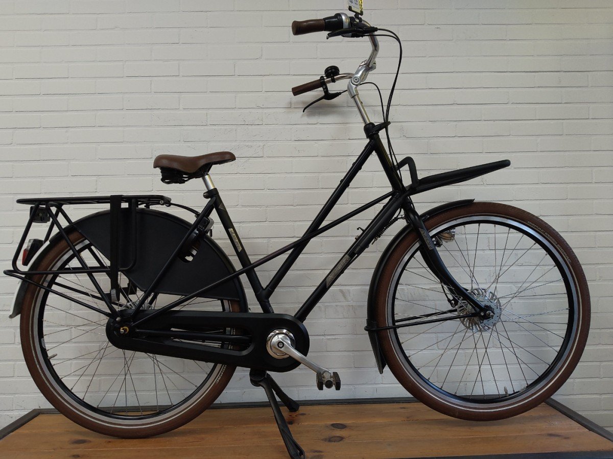 Azor Vlieland Dames Zwart mat 55cm 2022