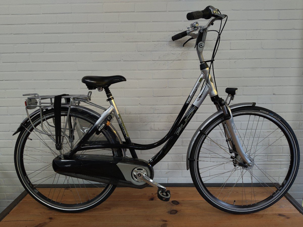 Puch Excellent Dames Zwart Grijs 51cm 2012