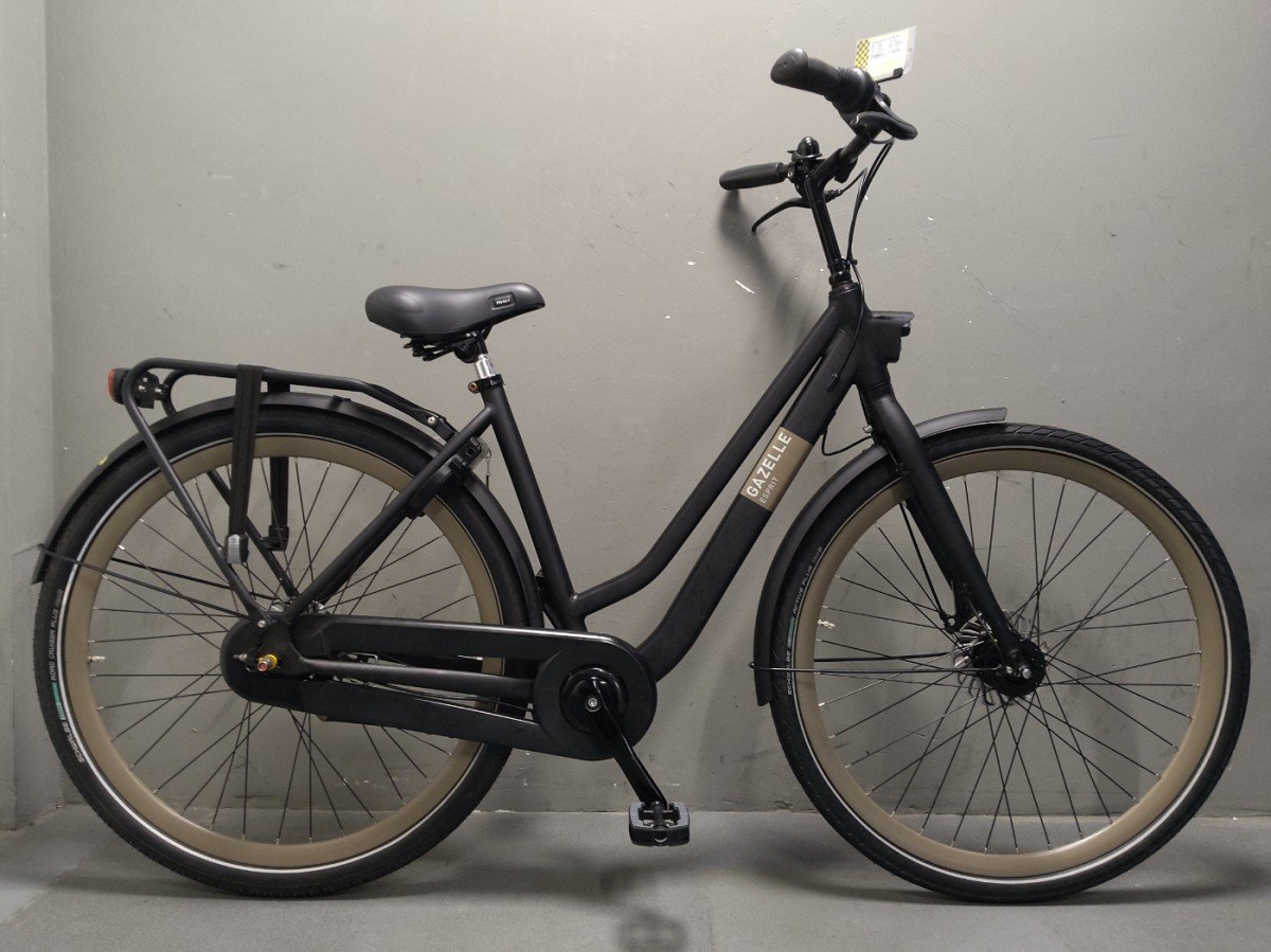 Gazelle ESPRIT D49 388 R7V Dames Zwart 50cm 2019