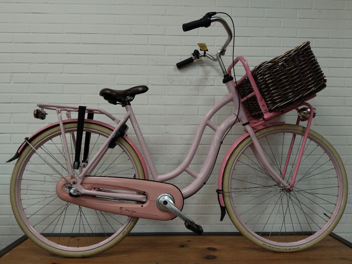 Batavus Lola Jo Dames Roze 53cm 2017