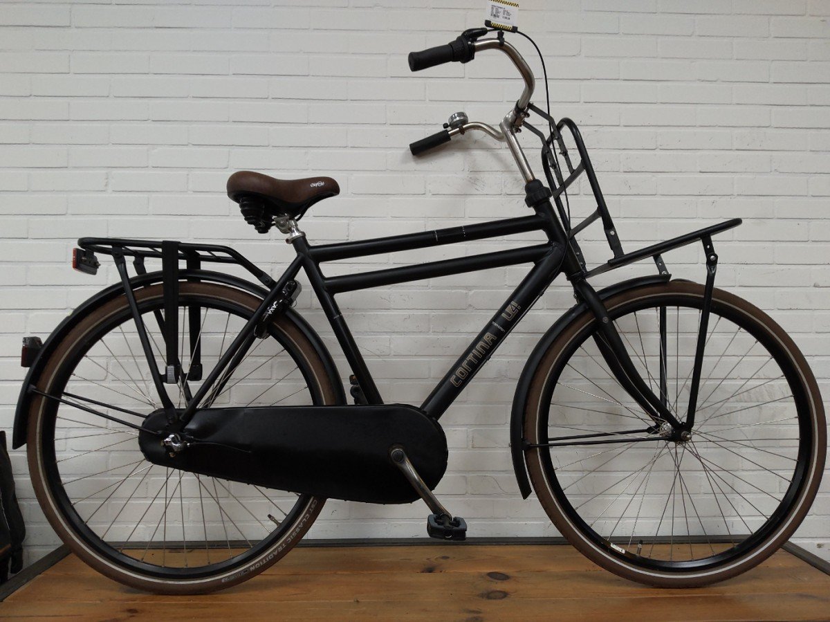 Cortina Transport U4 Heren Jett Black Matt 56cm 2020