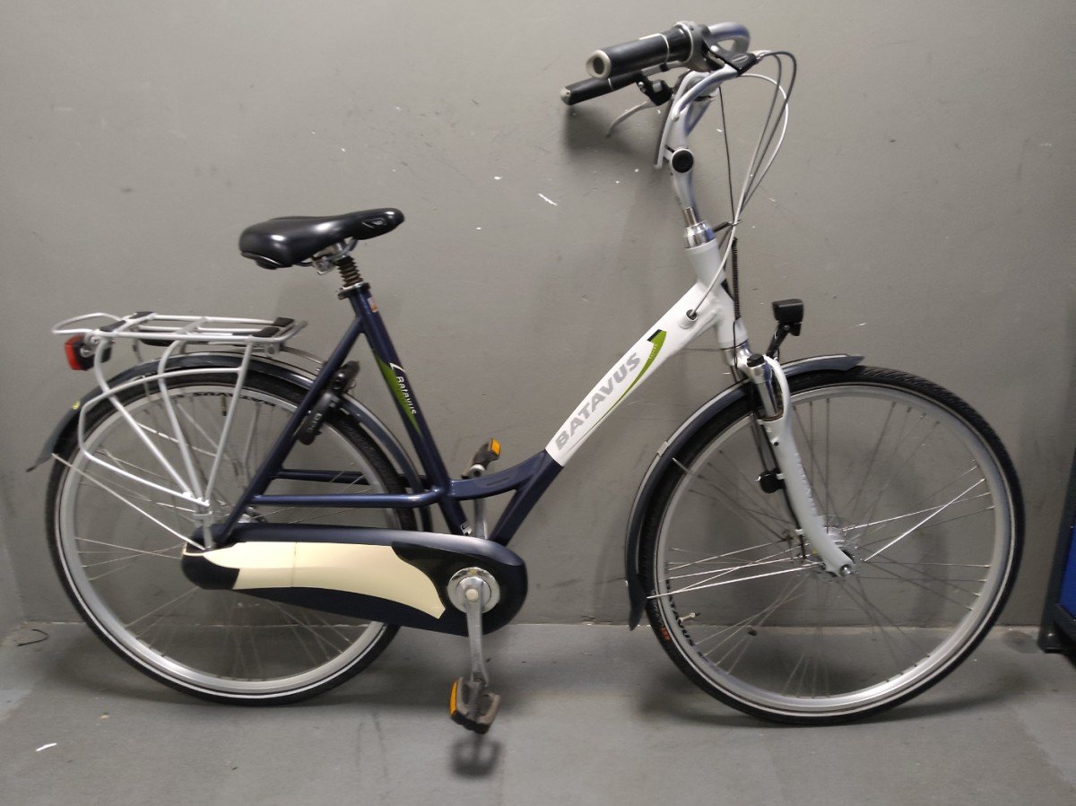 Batavus Toledo Dames Wit/Blauw 57cm 2010