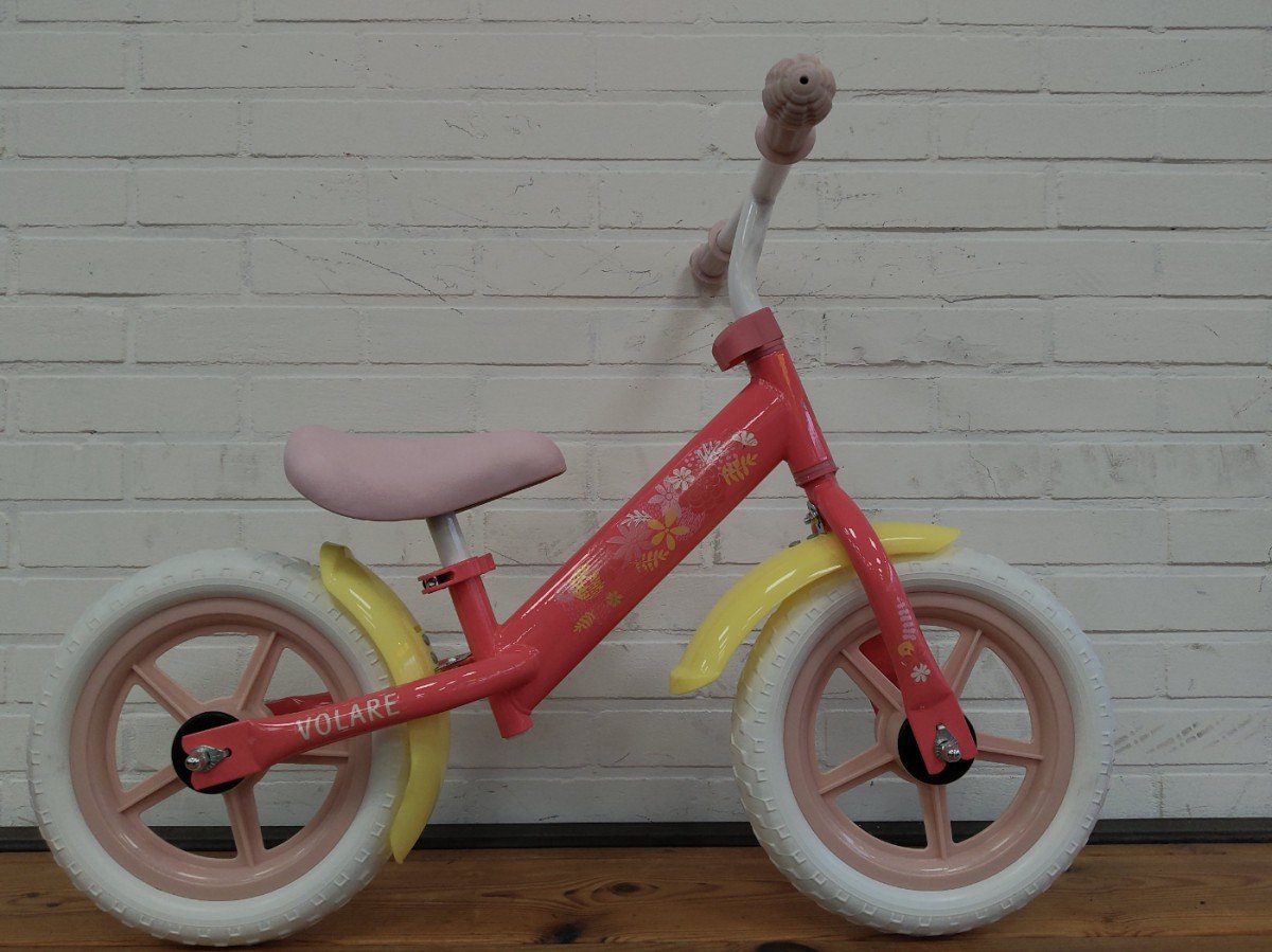 VOLARE Volare loopfiets - Meisjes Roze 2025