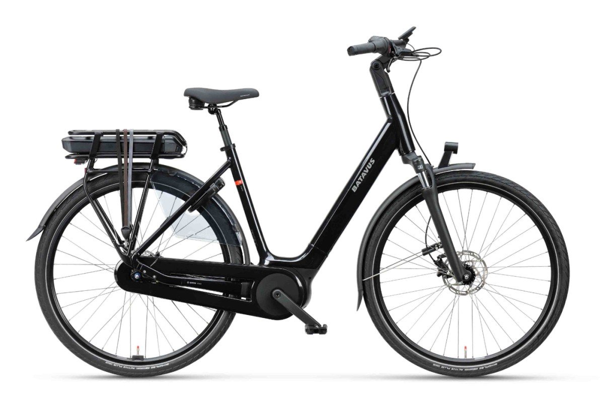 BATAVUS Finez E-Go Active Plus N8 Lageinstap Zwart Glans 53cm 2024