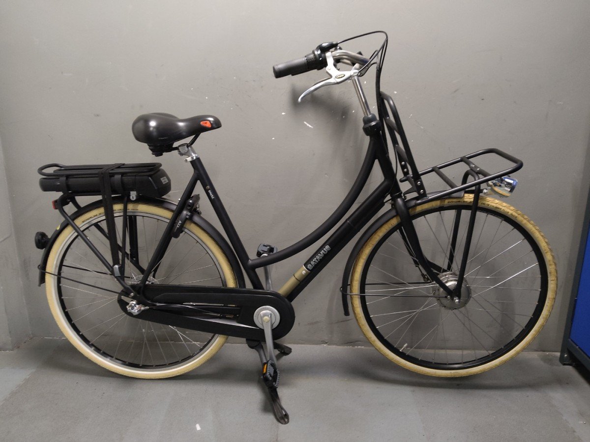 Batavus CNCTD E-GO Dames Zwart 61cm 2017