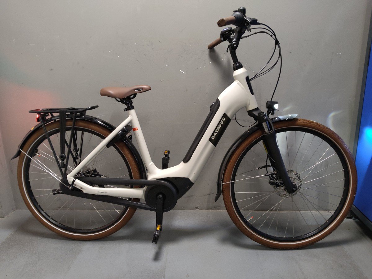 BATAVUS Altura E-Go Power Lageinstap Lichtgrijs Mat 51cm 2025