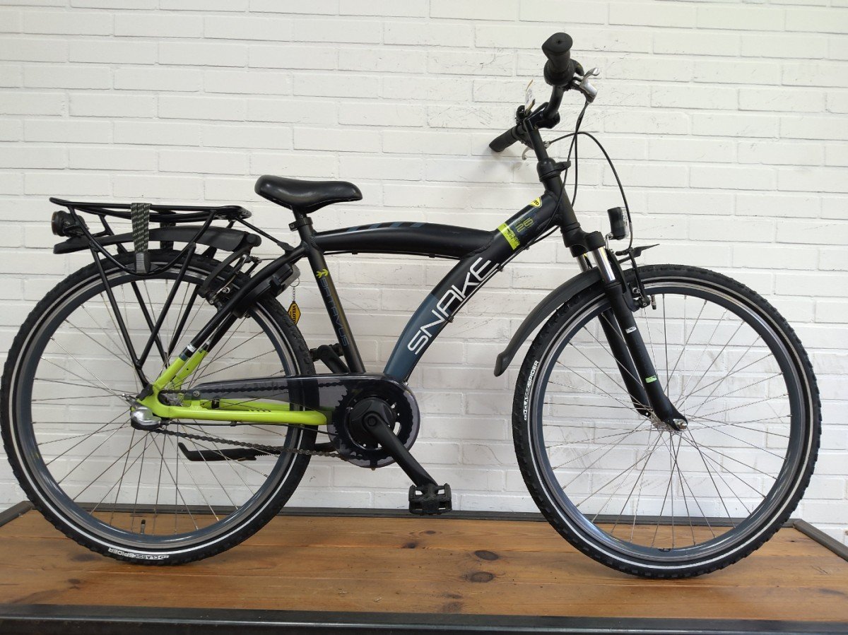 Batavus Snake 26 inch Jongens zwart 43cm 2022