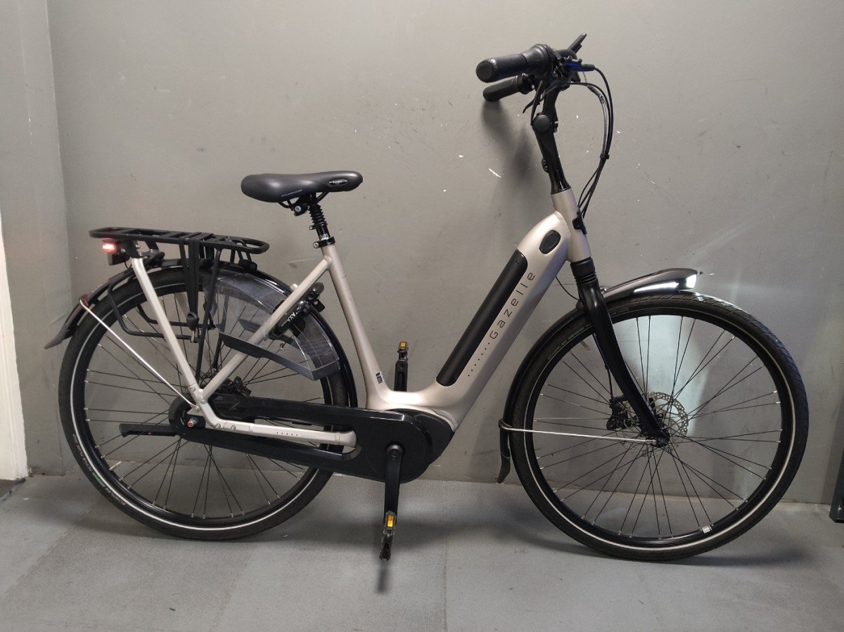 Gazelle GRENOBLE C8 HMB Dames Grijs 53cm 2024
