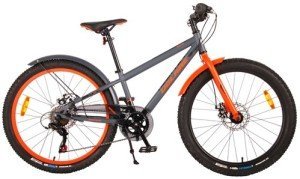 Volare ATB Jongens Grijs/oranje 24'&#