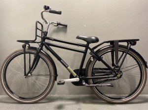 BATAVUS CNCTD. 26 inch Jongens Zwart Mat 43cm 2016