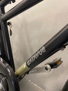 BATAVUS CNCTD. 26 inch Jongens Zwart Mat 43cm 2016