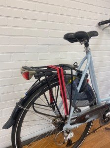 Gazelle allure Dames zwart/zilver 61cm 2014