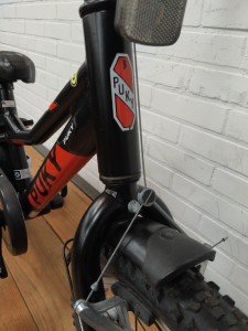 Puky LX 16 Jongens Mat zwart 32cm 2020