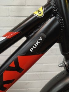 Puky LX 16 Jongens Mat zwart 32cm 2020