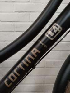 Cortina U4 mini Meisjes mat zwart 38cm 2021