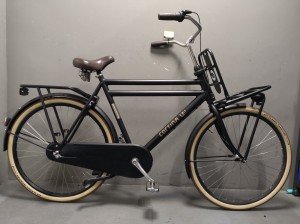 CORTINA U4 Transport Heren Jet Black Matt 61cm 2021