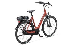 BATAVUS Altura E-Go Plus N7 Lageinstap Rood Bruin Glans 61cm 2024