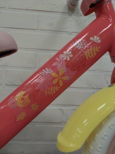 VOLARE Volare loopfiets - Meisjes Roze 2025