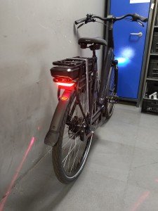 BATAVUS Finez E-Go Active Plus N8 Dames Zwart Glans 57cm 2025