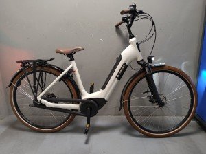 BATAVUS Altura E-Go Power Lageinstap Lichtgrijs Mat 51cm 2025