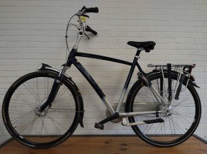 Gazelle Chamonix Heren blauw/zilver 57cm 2010