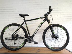 Merida Big Nine 300 Heren zwart mat 58cm 2024
