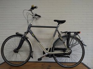 Gazelle Orange c7 Plus Heren wit 65cm 2017