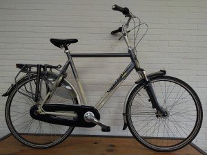 Gazelle Orange c7 Plus Heren wit 65cm 2017