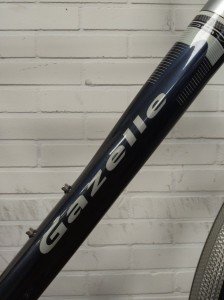 Gazelle Davos Heren blauw /zilver 65cm 2015