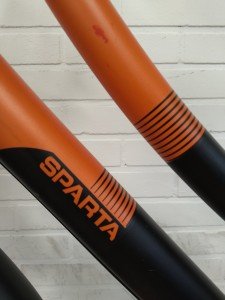 Sparta Pick Up 3V Dames mat zwart oranje 49cm 2018